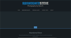 Desktop Screenshot of abandonedsteve.com